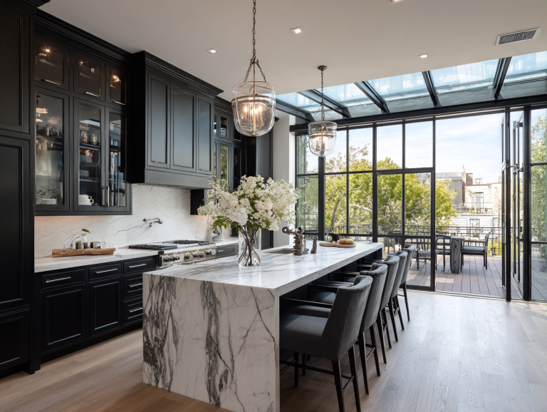 Black Shaker Kitchen Cabinets Sleek Modern and Built to Last